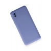 Mey İthalat®  Samsung Galaxy A01 Core Kılıf Nano içi Kadife Silikon - Lila