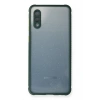 Mey İthalat® Samsung Galaxy A02 Kılıf Miami Şeffaf Silikon - Koyu Yeşil