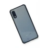 Mey İthalat® Samsung Galaxy A02 Kılıf Miami Şeffaf Silikon - Lacivert