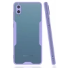 Mey İthalat®  Samsung Galaxy A02 Kılıf Platin Silikon - Lila