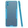 Mey İthalat®  Samsung Galaxy A02 Kılıf Platin Silikon - Mavi