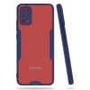 Mey İthalat®  Samsung Galaxy A02S Kılıf Platin Silikon - Lacivert