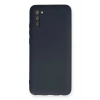 Mey İthalat®  Samsung Galaxy A03S Kılıf Nano içi Kadife Silikon - Lacivert