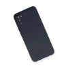 Mey İthalat®  Samsung Galaxy A03S Kılıf Nano içi Kadife Silikon - Lacivert