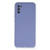 Mey İthalat®  Samsung Galaxy A03S Kılıf Nano içi Kadife Silikon - Lila
