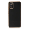Mey İthalat®  Samsung Galaxy A03S Kılıf Volet Silikon - Siyah