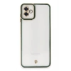 Mey İthalat® Samsung Galaxy A04 Kılıf Liva Lens Silikon - Yeşil