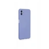 Mey İthalat®  Samsung Galaxy A04 Kılıf Nano içi Kadife Silikon - Lila