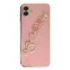 Mey İthalat® Samsung Galaxy A04E Kılıf Esila Silikon - Pudra