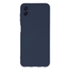 Mey İthalat®  Samsung Galaxy A04E Kılıf Nano içi Kadife Silikon - Lacivert