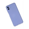 Mey İthalat®  Samsung Galaxy A04E Kılıf Nano içi Kadife Silikon - Lila