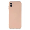 Mey İthalat®  Samsung Galaxy A04E Kılıf Nano içi Kadife Silikon - Pudra