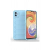 Mey İthalat®  Samsung Galaxy A04E Kılıf Optimum Silikon - Sky Blue