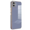 Mey İthalat®  Samsung Galaxy A05 Kılıf Volet Silikon - Mavi