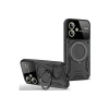 Mey İthalat®  Samsung Galaxy A06 Kılıf Joy Lens Standlı Kapak - Siyah