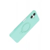 Mey İthalat®  Samsung Galaxy A06 Regal Magsafe Standlı Kapak - Su Yeşili