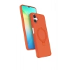 Mey İthalat®  Samsung Galaxy A06 Regal Magsafe Standlı Kapak - Turuncu