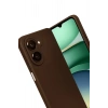 Mey İthalat®  Samsung Galaxy A07 4G Auto Focus Karbon Kapak - Kahverengi