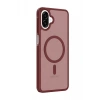 Mey İthalat®  Samsung Galaxy A07 4G Jota Magsafe Kapak - Bordo