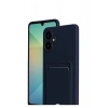 Mey İthalat®  Samsung Galaxy A07 4G Kelvin Kartvizitli Silikon - Lacivert