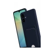 Mey İthalat®  Samsung Galaxy A07 4G Kelvin Kartvizitli Silikon - Lacivert