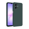 Mey İthalat®  Samsung Galaxy A07 4G Nano içi Kadife Silikon - K.Yeşil