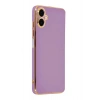 Mey İthalat®  Samsung Galaxy A07 4G Volet Silikon - Mor