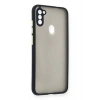 Mey İthalat®  Samsung Galaxy A11 Kılıf Montreal Silikon Kapak - Lacivert