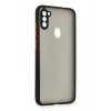 Mey İthalat®  Samsung Galaxy A11 Kılıf Montreal Silikon Kapak - Siyah