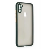 Mey İthalat®  Samsung Galaxy A11 Kılıf Montreal Silikon Kapak - Yeşil