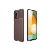 Mey İthalat®  Samsung Galaxy A13 4G Kılıf Auto Focus Karbon Kapak - Kahverengi