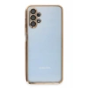 Mey İthalat®  Samsung Galaxy A13 4G Kılıf  Lensli Silikon - Gold