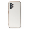 Mey İthalat®  Samsung Galaxy A13 4G Kılıf Volet Silikon - Beyaz