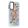 Mey İthalat®  Samsung Galaxy A14 4G Kılıf Estoril Desenli Kapak - Estoril - 16
