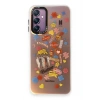 Mey İthalat®  Samsung Galaxy A14 4G Kılıf Estoril Desenli Kapak - Estoril - 16