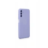 Mey İthalat®  Samsung Galaxy A14 4G Kılıf Nano içi Kadife Silikon - Lila