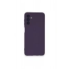 Mey İthalat®  Samsung Galaxy A14 4G Kılıf Nano içi Kadife Silikon - Mor