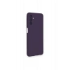Mey İthalat®  Samsung Galaxy A14 4G Kılıf Nano içi Kadife Silikon - Mor