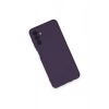 Mey İthalat®  Samsung Galaxy A14 4G Kılıf Nano içi Kadife Silikon - Mor
