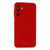 Mey İthalat®  Samsung Galaxy A15 4G Kılıf Nano içi Kadife Silikon - Kırmızı