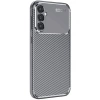 Mey İthalat®  Samsung Galaxy A16 5G Kılıf Auto Focus Karbon Kapak - Gri