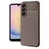 Mey İthalat®  Samsung Galaxy A17 5G Auto Focus Karbon Kapak - Kahverengi
