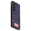 Mey İthalat® Samsung Galaxy A17 5G Bright Simli Kapak - Derin Mor