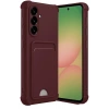 Mey İthalat®  Samsung Galaxy A17 5G Kelvin Kartvizitli Silikon - Bordo
