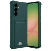 Mey İthalat®  Samsung Galaxy A17 5G Kelvin Kartvizitli Silikon - Koyu Yeşil