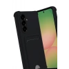 Mey İthalat®  Samsung Galaxy A17 5G Kelvin Kartvizitli Silikon - Siyah