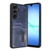 Mey İthalat®  Samsung Galaxy A17 5G Sara Kartvizitli Deri Kılıf - Lacivert