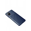 Mey İthalat®  Samsung Galaxy A22 Kılıf Auto Focus Karbon Kapak - Lacivert
