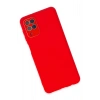 Mey İthalat® Samsung Galaxy A22 Kılıf Lansman Glass Kapak - Kırmızı