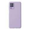 Mey İthalat® Samsung Galaxy A22 Kılıf Lansman Glass Kapak - Lila
